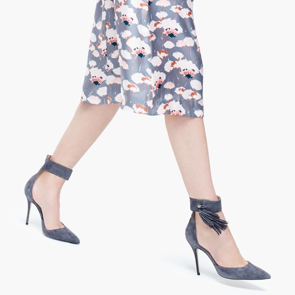 New J Crew Roxie ankle-cuff tassel pumps - Picture 6 of 6